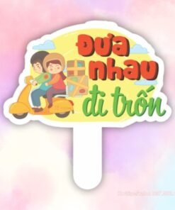 Hashtag cầm tay đưa nhau đi trốn