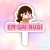 Hashtag cầm tay em gái nuôi