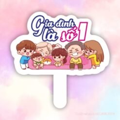 Hashtag cầm tay gia đình là số 1