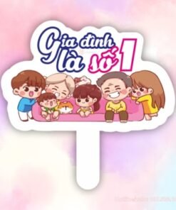 Hashtag cầm tay gia đình là số 1