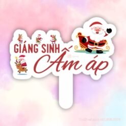 Hashtag cầm tay giáng sinh ấm áp