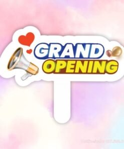 Hashtag cầm tay Grand Opening