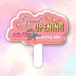 Hashtag cầm tay Grand Opening