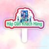 Hashtag cầm tay Hấp dẫn khách hàng