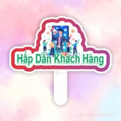 Hashtag cầm tay Hấp dẫn khách hàng