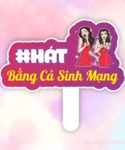 Hashag cầm tay Hát bằng cả sinh mạng