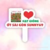 Hashtag cầm tay Công ty Asenta - Ớt Sài Gòn Sunny 69