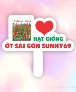 Hashtag cầm tay Công ty Asenta - Ớt Sài Gòn Sunny 69