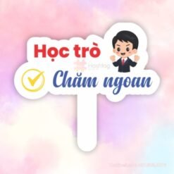 Hashag cầm tay Học trò chăm ngoan