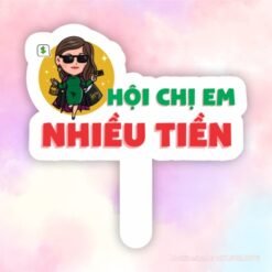 Hashag cầm tay Hội chị em nhiều tiền