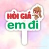 Hashtag cầm tay Hỏi giá Em đi