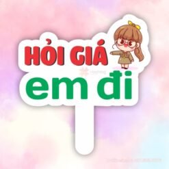 Hashtag cầm tay Hỏi giá Em đi