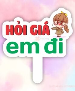 Hashtag cầm tay Hỏi giá Em đi