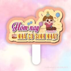 Hashtag cầm tay: Hôm nay nhà có sinh nhật