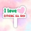 Hashtag cầm tay khách sạn Cititel Hà Nội
