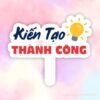 Hashtag cầm tay Kiến tạo Thành công