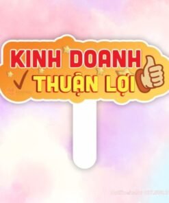 Hashtag cầm tay Kinh doanh thuận lợi.