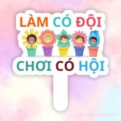 Hashtag cầm tay làm có đội chơi có hội