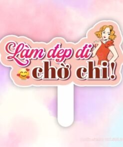 Hashtag cầm tay làm đẹp đi chờ chi