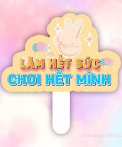 Hashtag cầm tay làm hết sức chơi hết mình