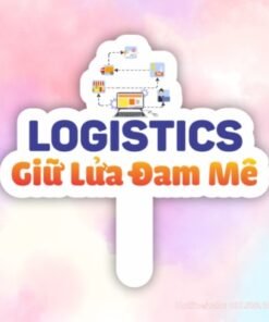 Hashtag cầm tay Logistics
