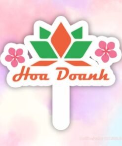 Hashtag cầm tay logo Hoa Danh Foods