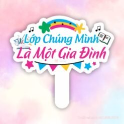 Hashtag cầm tay lớp chúng mình là một gia đình