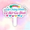 Hashtag cầm tay lớp chúng mình là một gia đình
