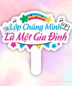 Hashtag cầm tay lớp chúng mình là một gia đình