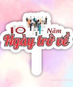 Hashtag cầm tay 10 năm ngày trở về