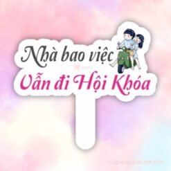 Hashtag cầm tay nhà bao việc vẫn đi hội khóa