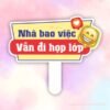 Hashtag cầm tay nhà bao việc vẫn đi họp lớp