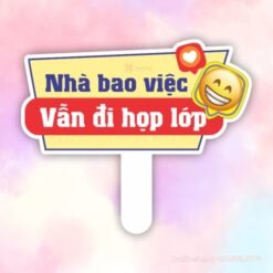 Hashtag cầm tay nhà bao việc vẫn đi họp lớp