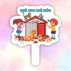 Hashtag cầm tay nhà cho chó mèo