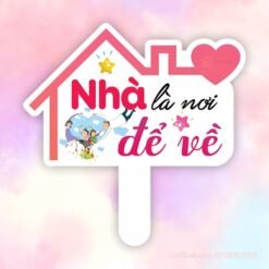 Hashtag cầm tay Nhà là nơi để về