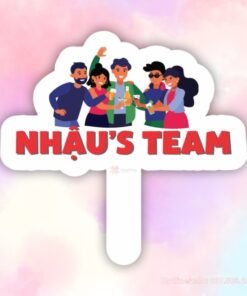 Hashtag cầm tay nhậu team