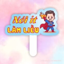 Hashtag cầm tay nói ít làm liều