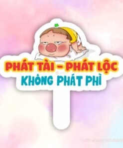 Hashtag cầm tay phát tài phát lộc, không phát phì