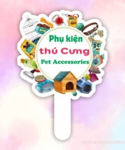 Hashtag cầm tay phụ kiện thú cưng