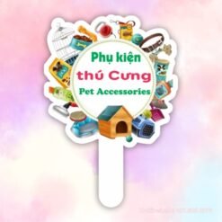 Hashtag cầm tay phụ kiện thú cưng