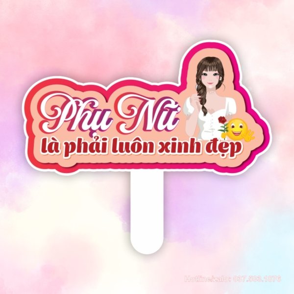 Hashtag cầm tay Phụ nữ là phải luôn xinh đẹp