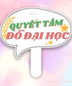 Hashtag cầm tay Quyết tâm đỗ Đại học