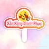 Hashtag cầm tay Sẵn sàng chinh phục