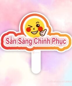 Hashtag cầm tay Sẵn sàng chinh phục