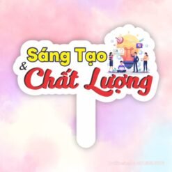 Hashtag cầm tay Sáng tạo & Chất lượng