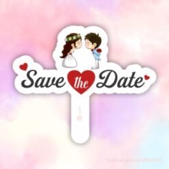 Hashtag cầm tay save the date