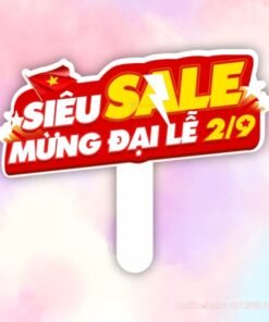 Hashtag cầm tay Siêu Sale mừng đại lễ 2/9