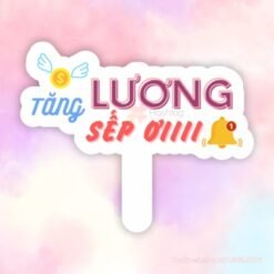 Hashtag cầm tay tăng lương sếp ơi