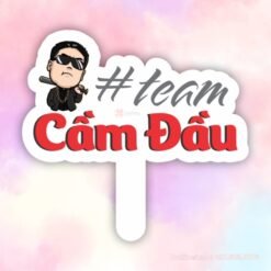 Hashtag cầm tay team cầm đầu