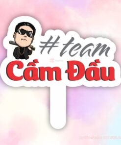Hashtag cầm tay team cầm đầu